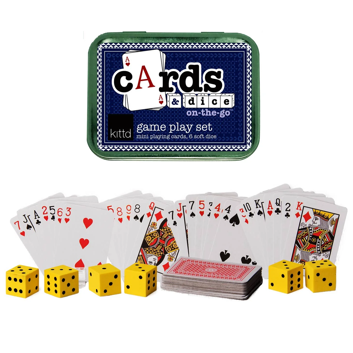 Cards and Dice On-The-Go Playing Card Kids Game by kittd - Image 3