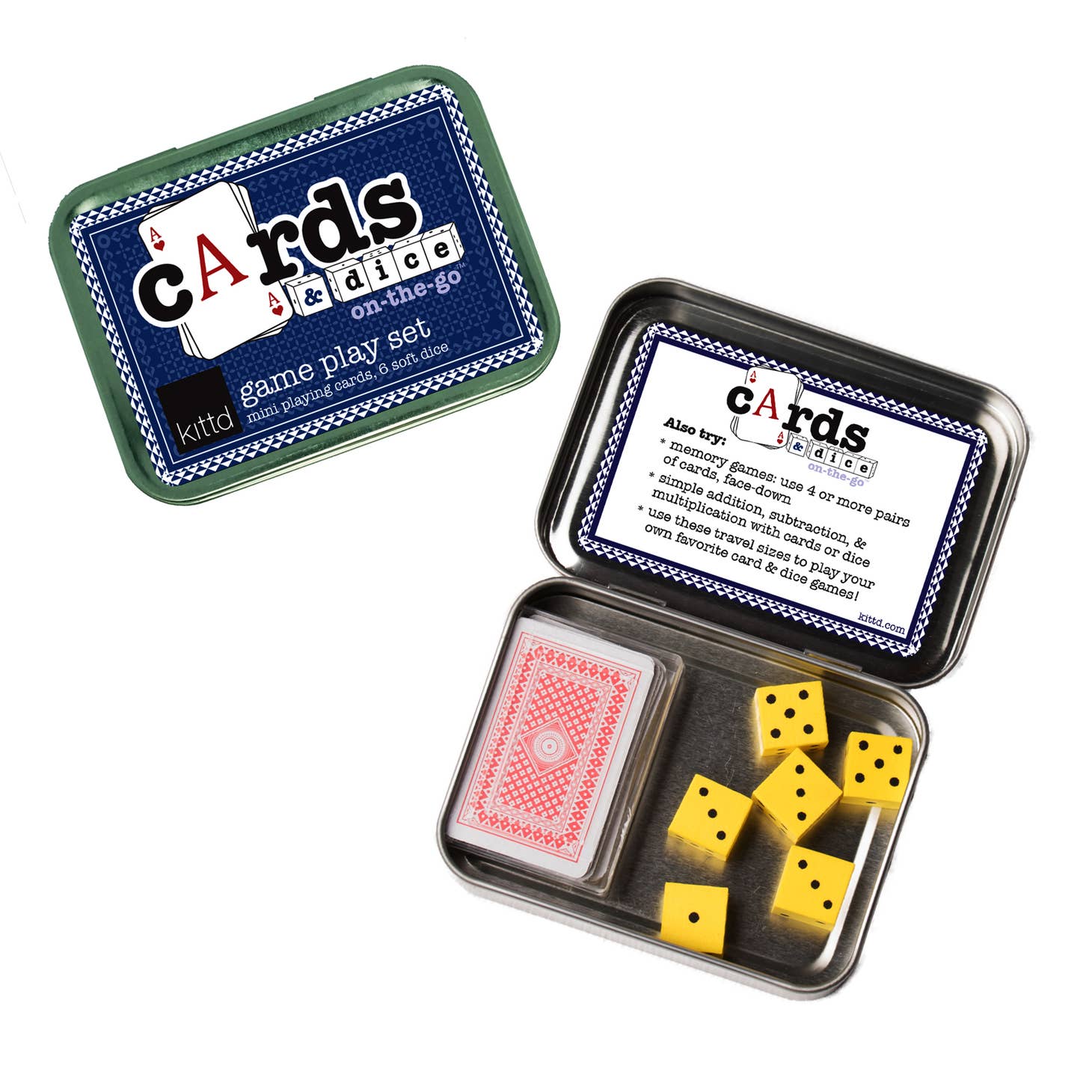 Cards and Dice On-The-Go Playing Card Kids Game by kittd - Image 4