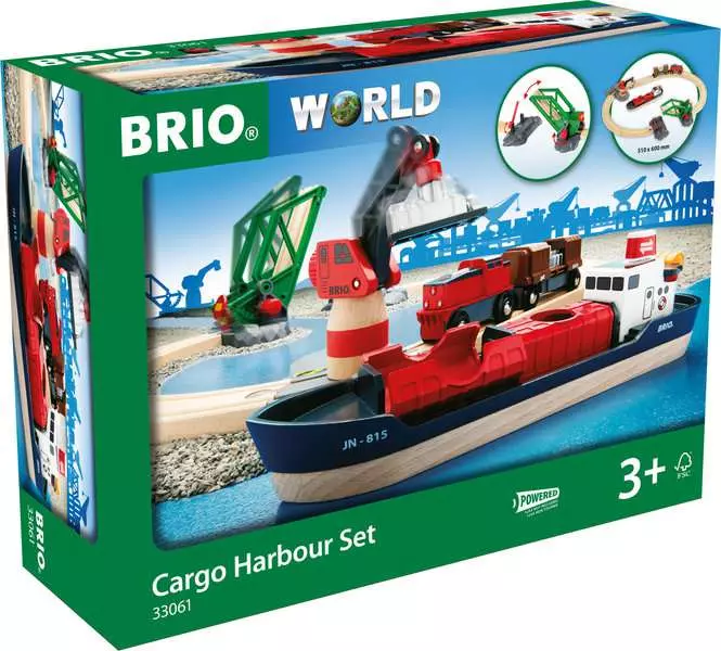 Cargo Harbor Set by Brio - Image 4