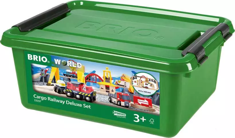 Cargo Railway Deluxe Set by Brio - Image 3