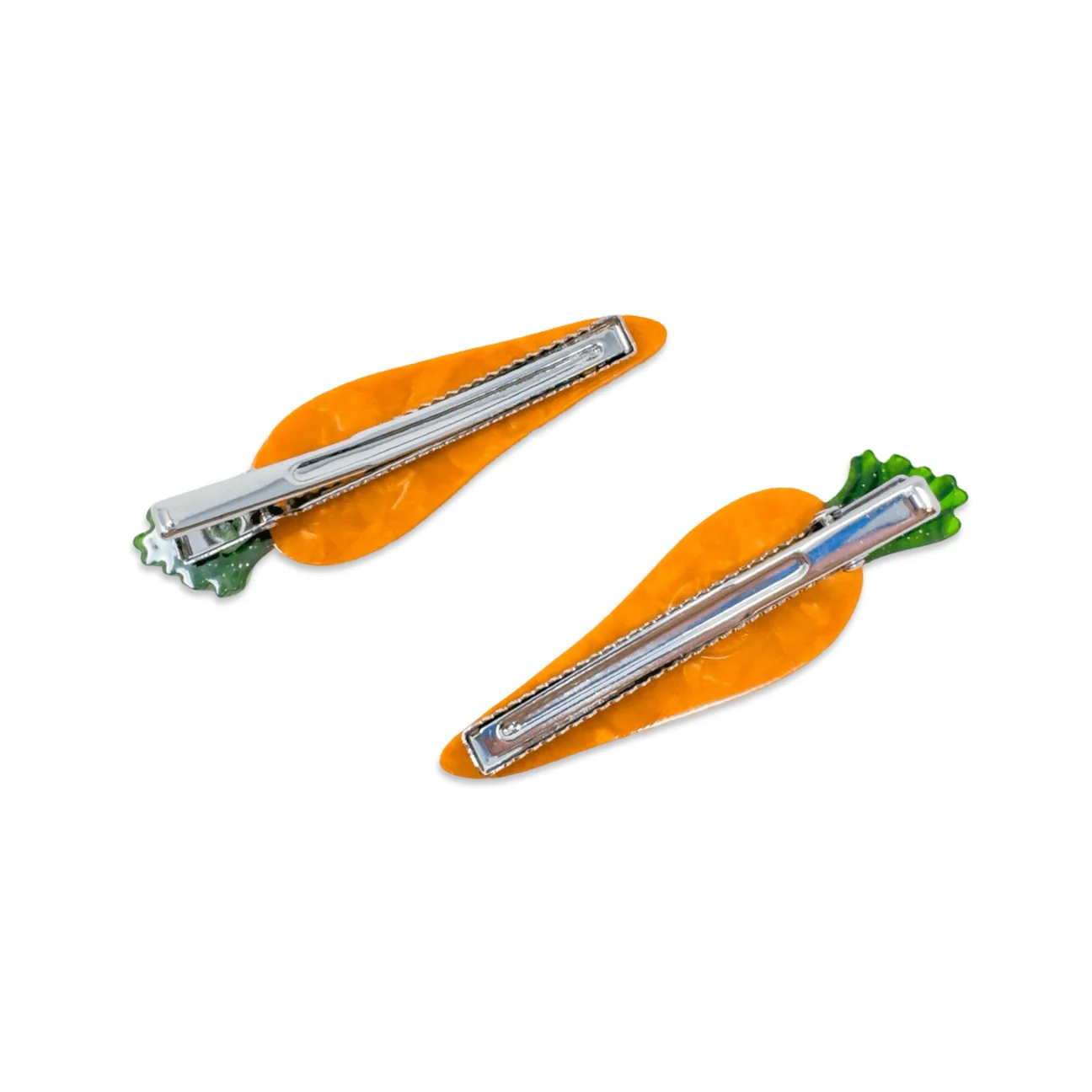 Carrot Alligator Hair Clip Set by Jenny Lemons - Image 12