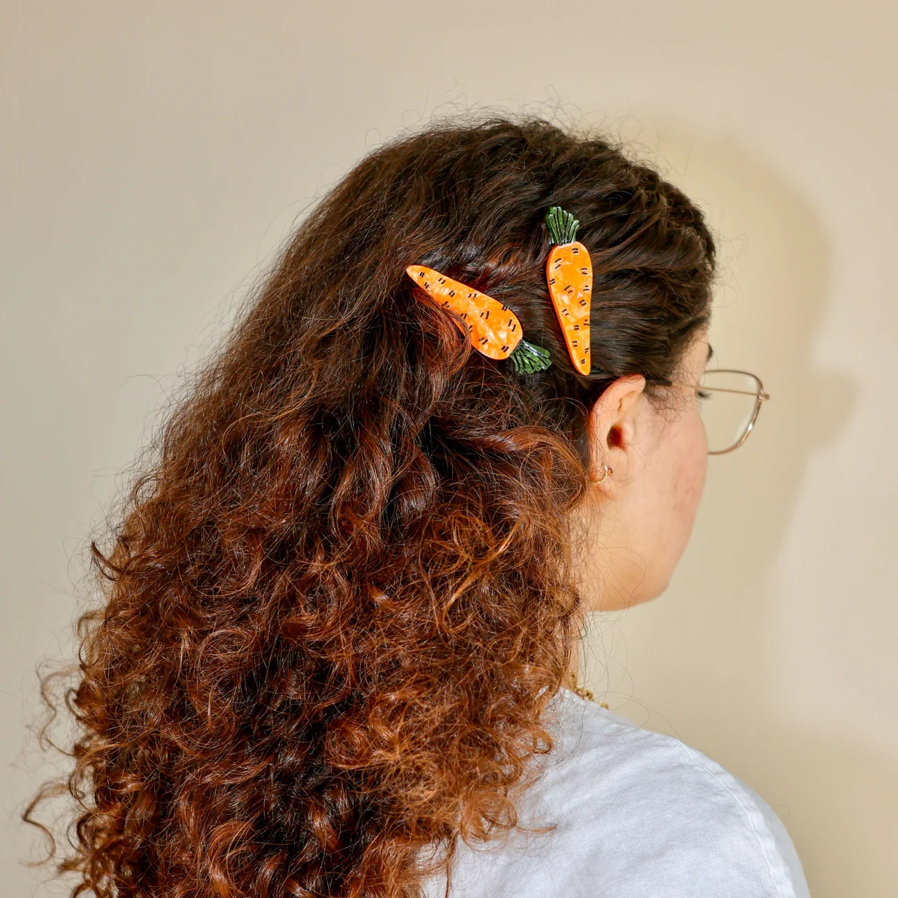 Carrot Alligator Hair Clip Set by Jenny Lemons - Image 2