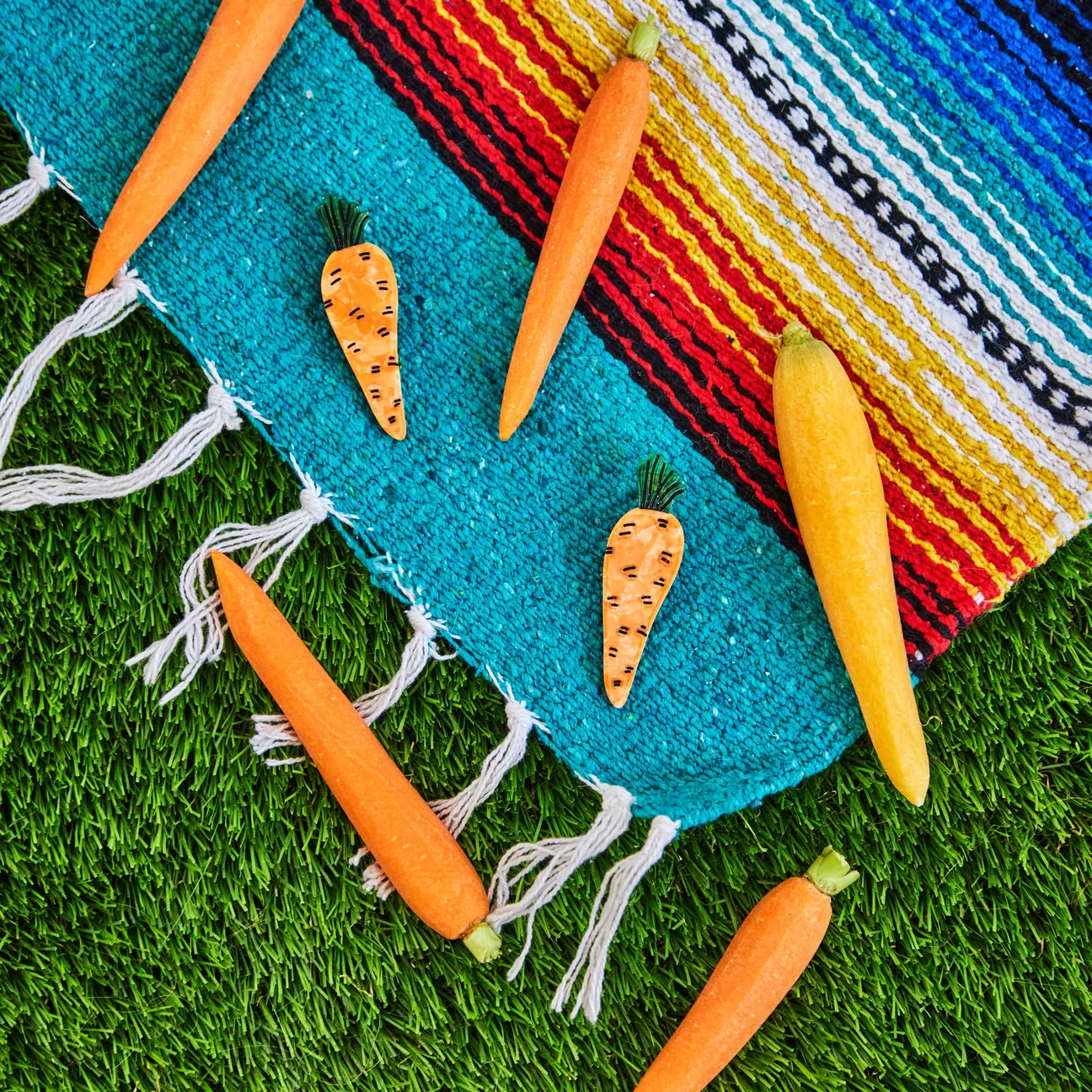 Carrot Alligator Hair Clip Set by Jenny Lemons - Image 7