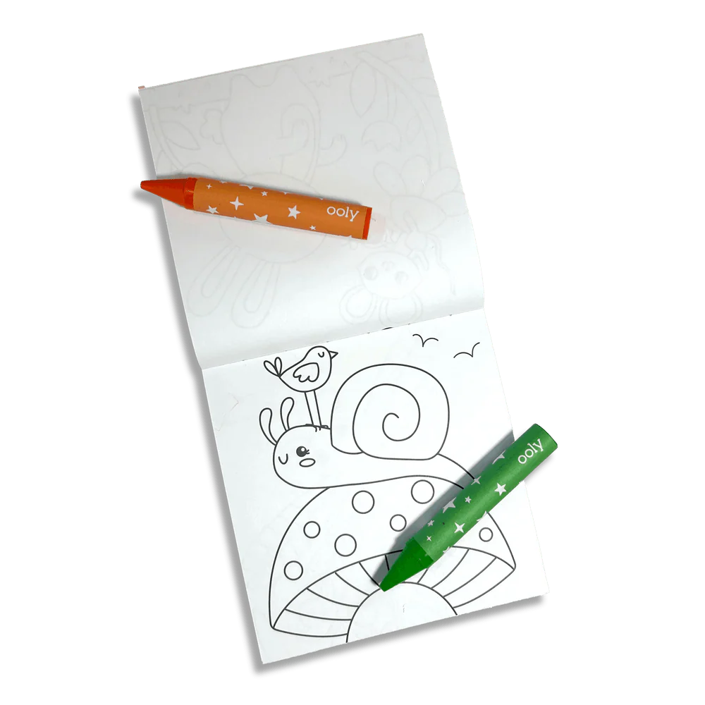 Carry-Along: Coloring Book Set - Garden Pals by OOLY - Image 3