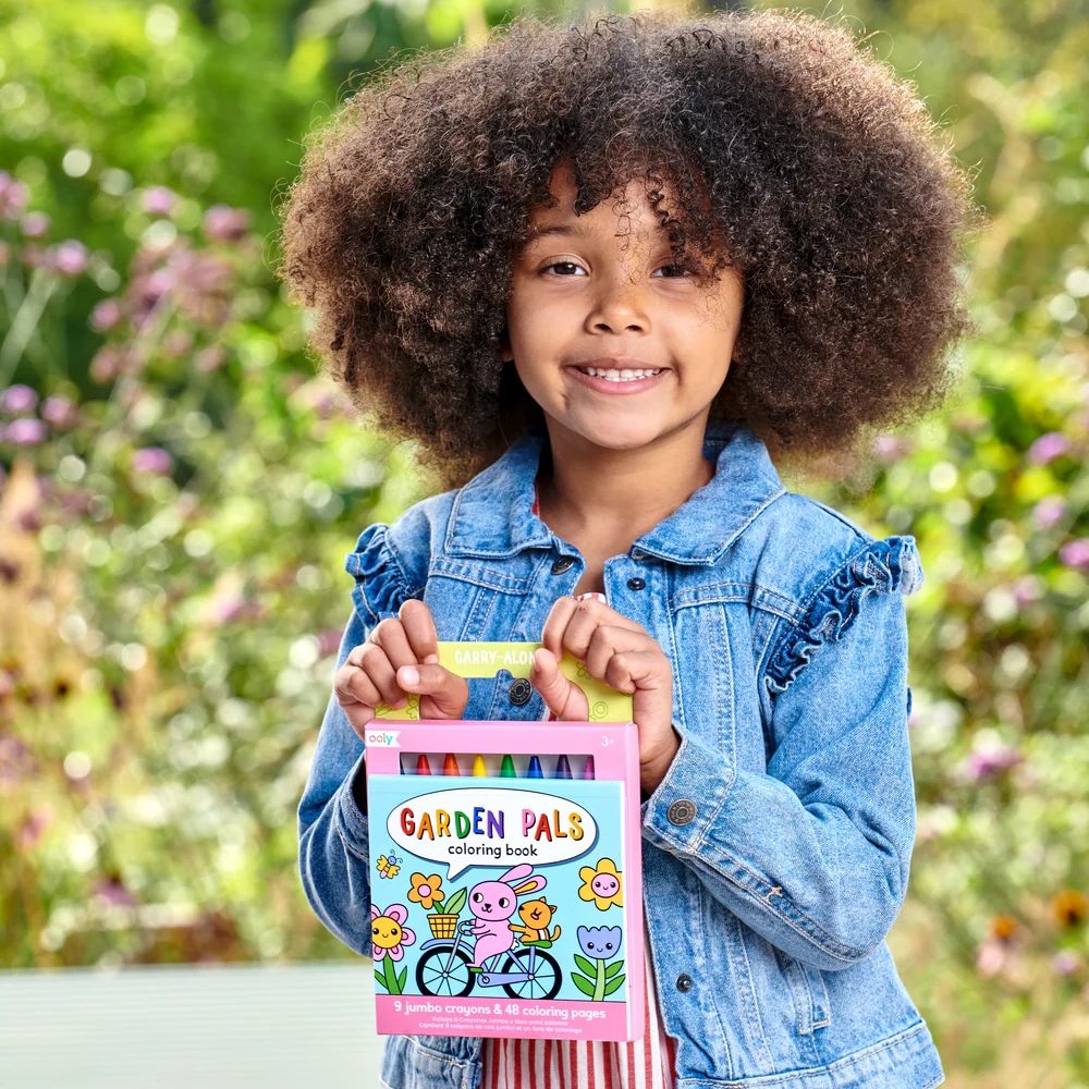 Carry-Along: Coloring Book Set - Garden Pals by OOLY - Image 4