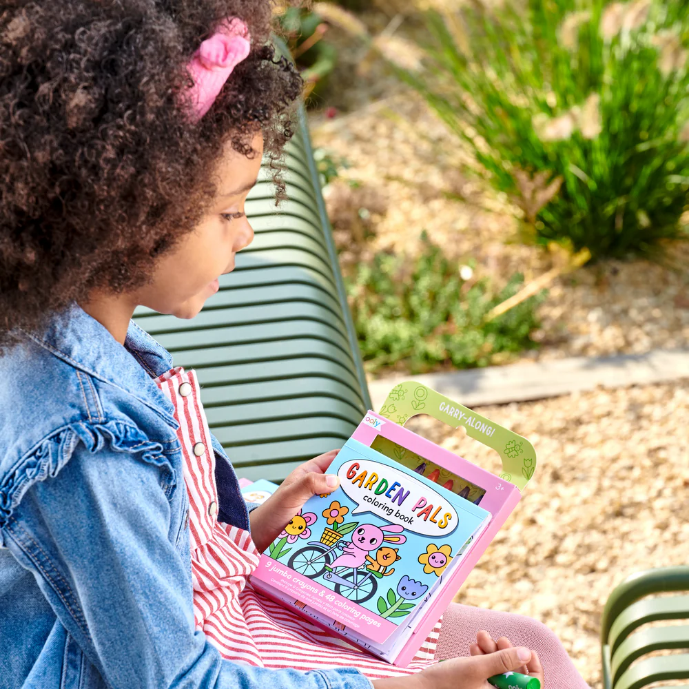 Carry-Along: Coloring Book Set - Garden Pals by OOLY - Image 5