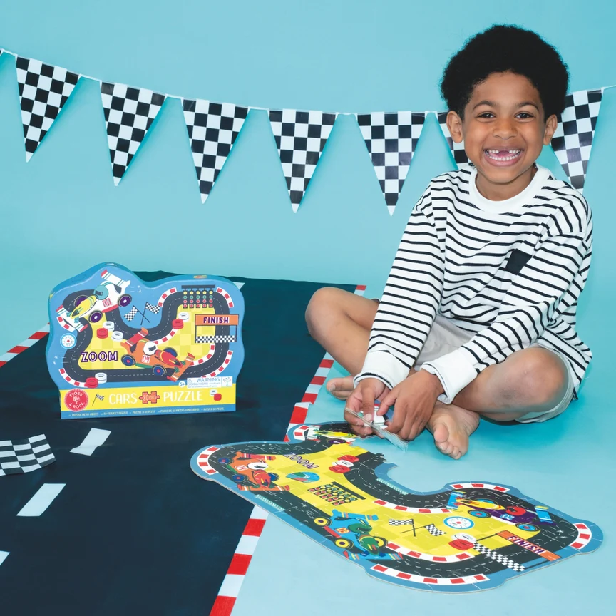 Cars Jigsaw - 80 Pieces by Floss & Rock - Image 2