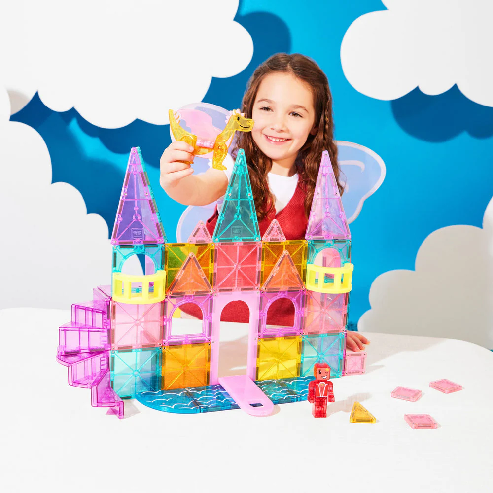 Castle Deluxe 48 Piece Set by Magna-Tiles - Image 3