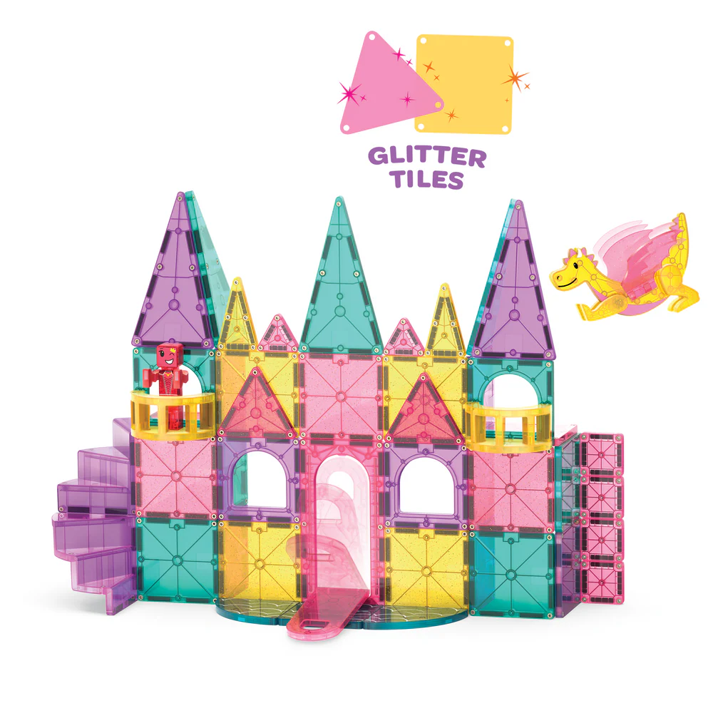 Castle Deluxe 48 Piece Set by Magna-Tiles - Image 4