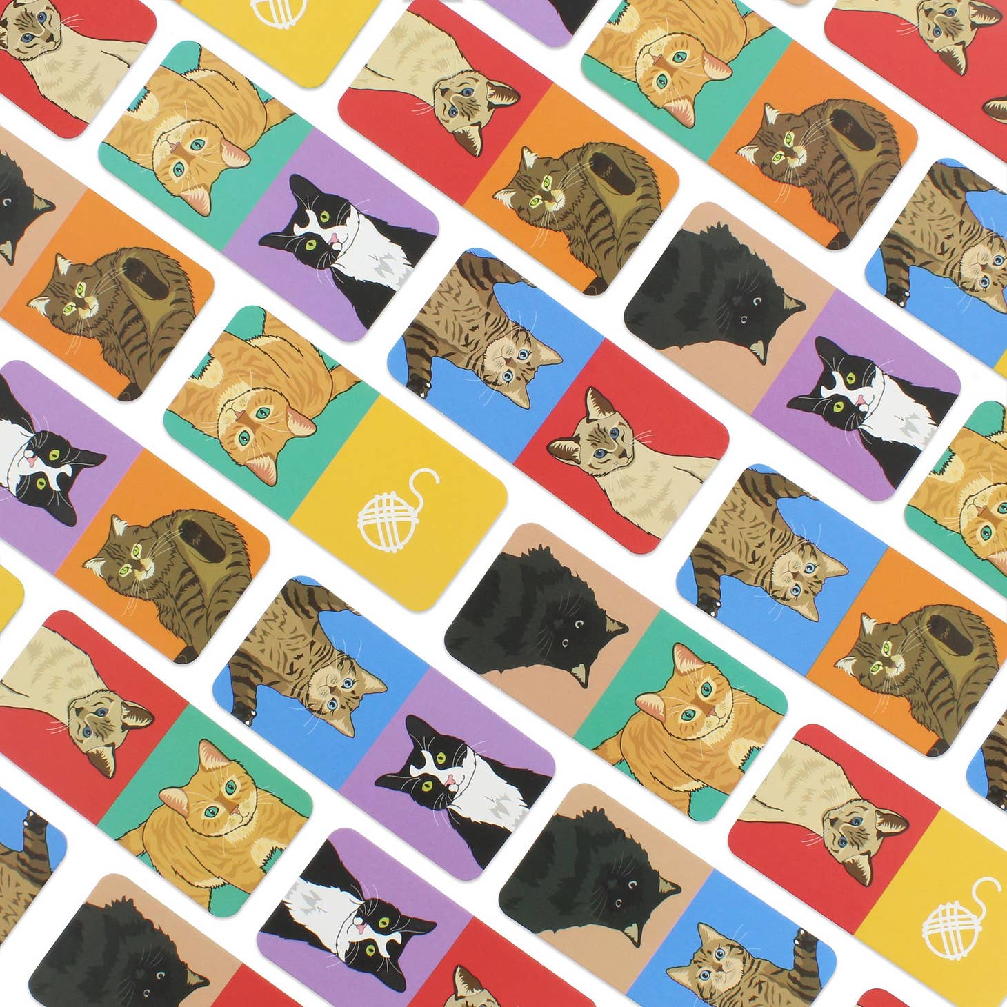 Cat Dominoes by Ginger Fox - Image 2