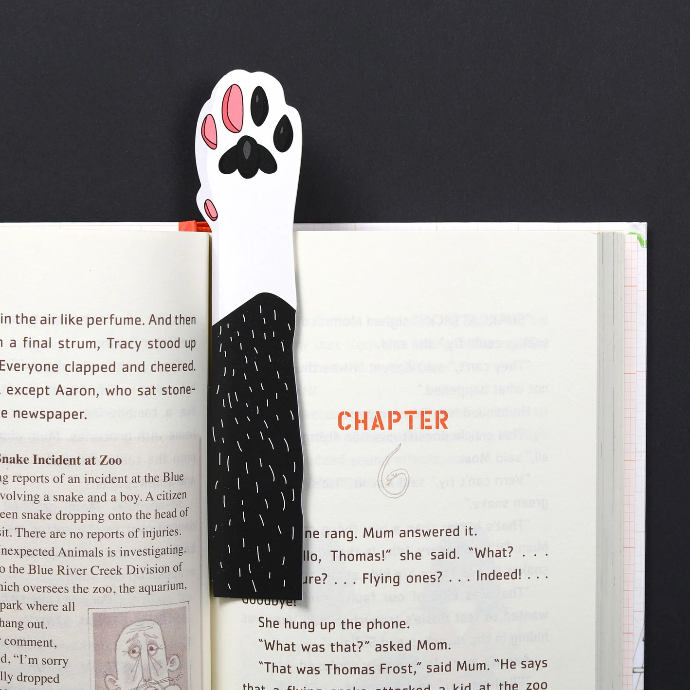 Cat Paw Bookmark (It's Die Cut!) by Humdrum Paper - Image 2