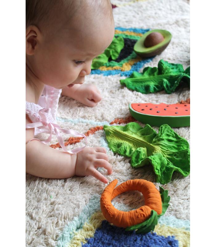Cathy the Carrot Teether by Oli & Carol - Image 4