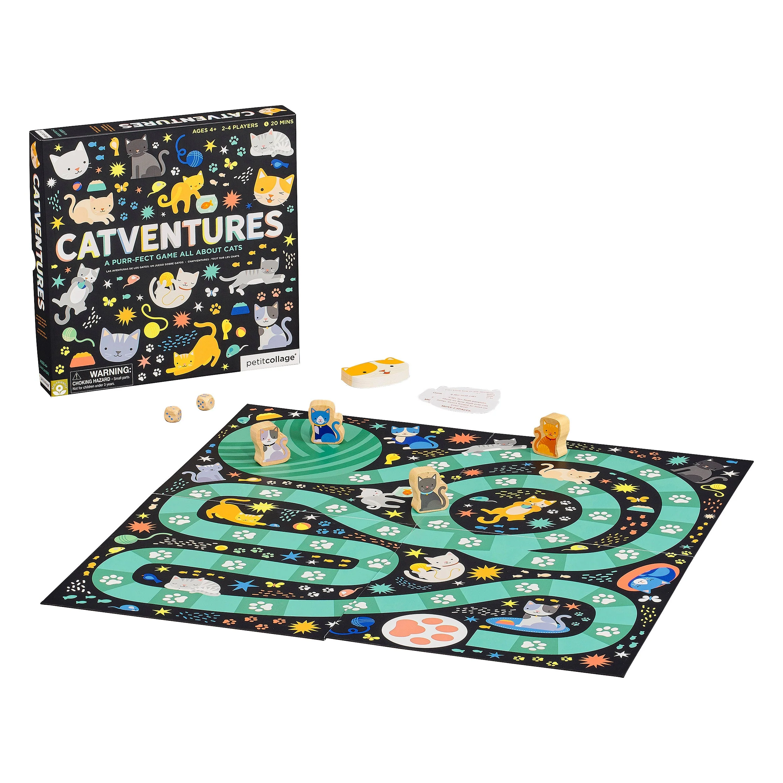 Catventures Board Game by Petit Collage - Image 3
