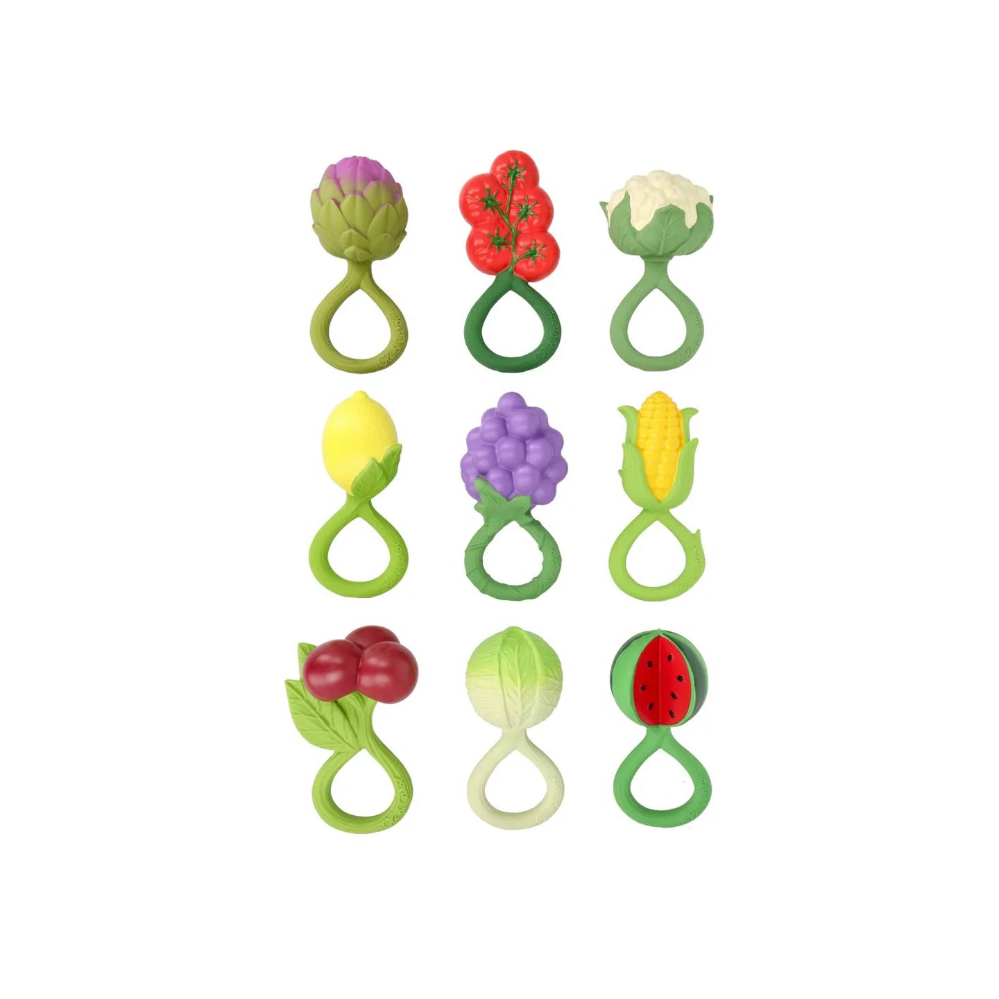 Cauliflower Rattle Toy by Oli & Carol - Image 5