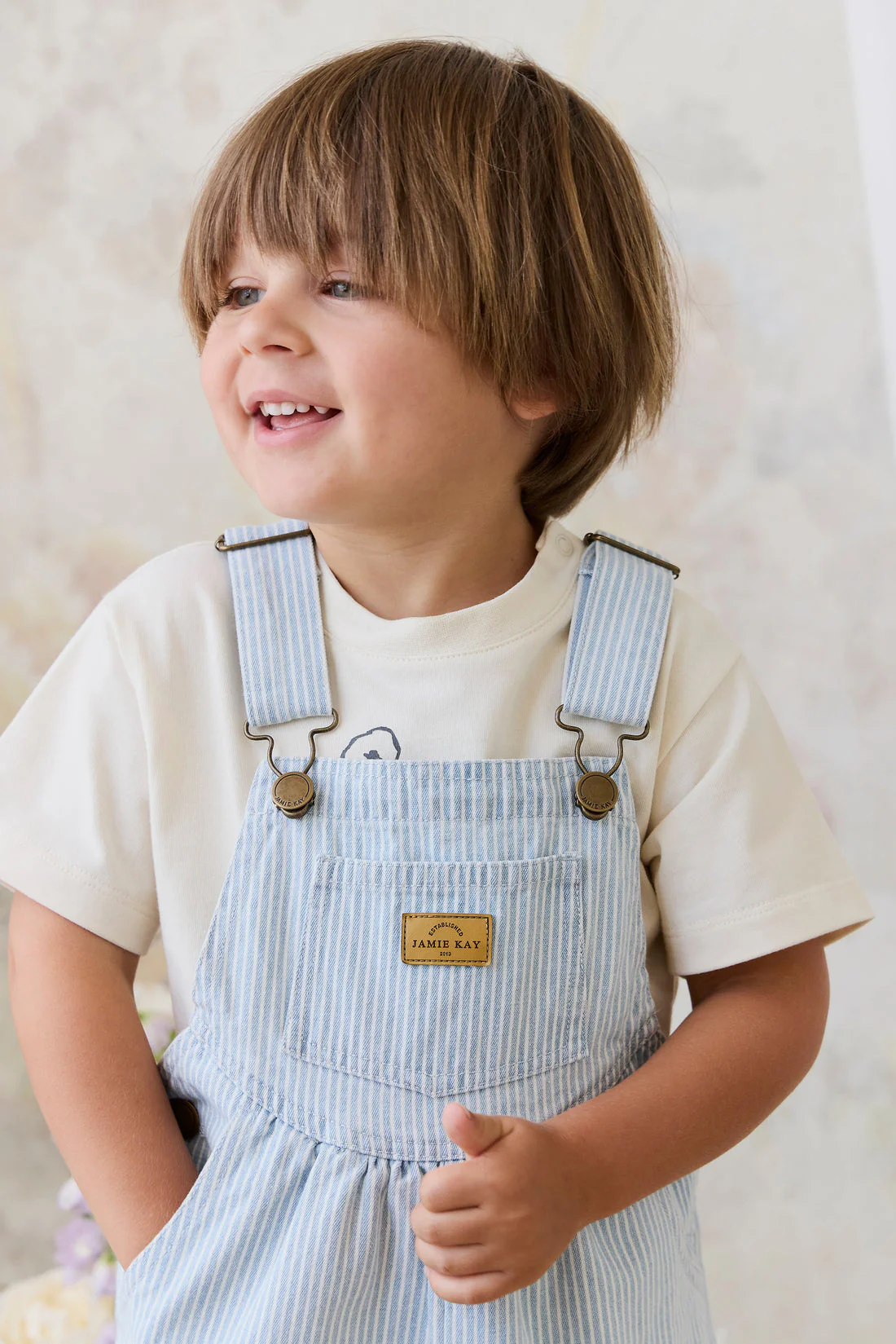 Cecil Overall - Sunday Stripe by Jamie Kay - FINAL SALE - Image 7