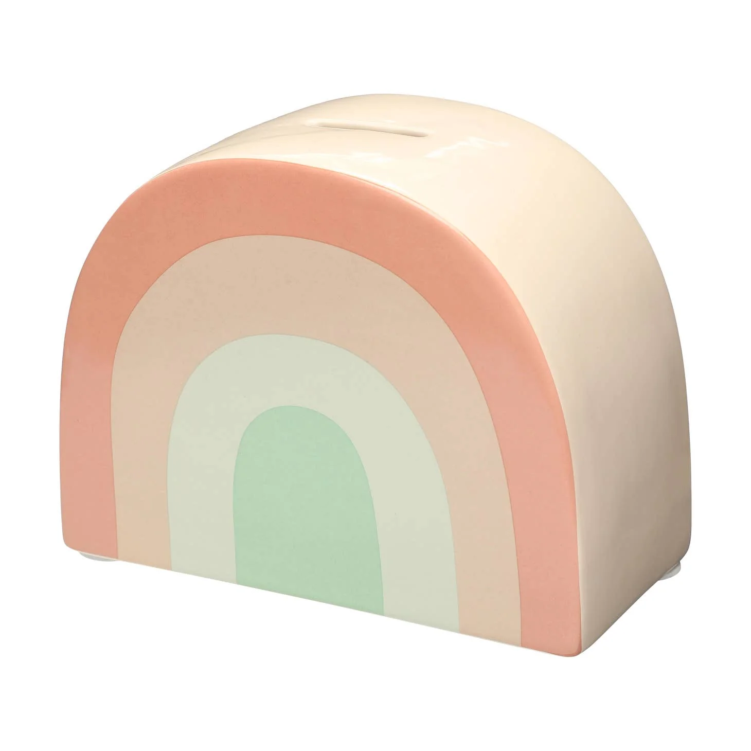 Ceramic Rainbow Bank by Pearhead