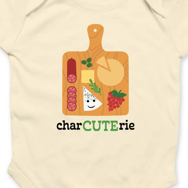 CharCUTErie Baby Bodysuit by Rock Scissor Paper - Image 2