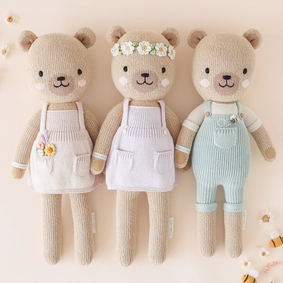Charlie the Honey Bear by Cuddle + Kind - Image 11