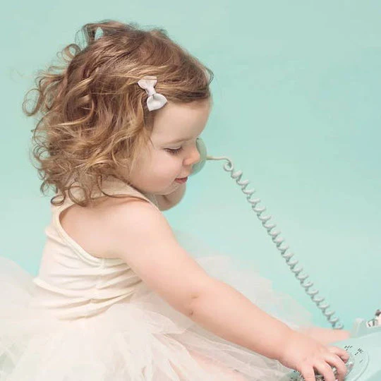 Charlotte Bows on Snap Clips Set of 5 - Baby Blogger by Baby Wisp - Image 2