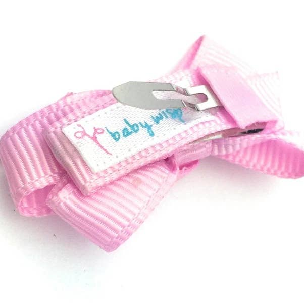 Chelsea Grosgrain Bows on Snap Clips Set of 5 - Juniper by Baby Wisp - Image 5