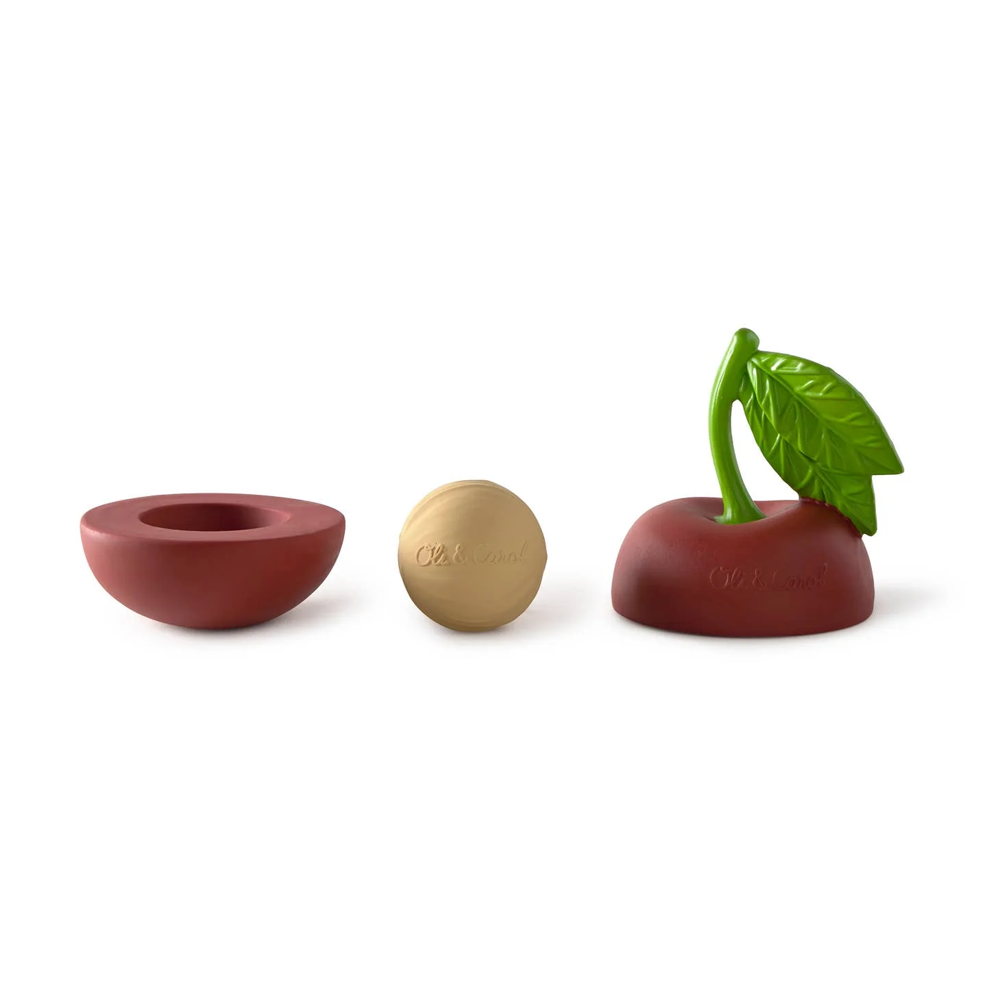 Cherry Stacking Toy & Rattle Ball - Image 3