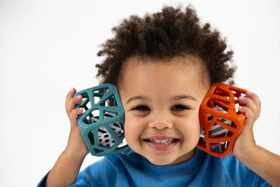 Chew Cube - Turquoise by Malarkey Kids - Image 5