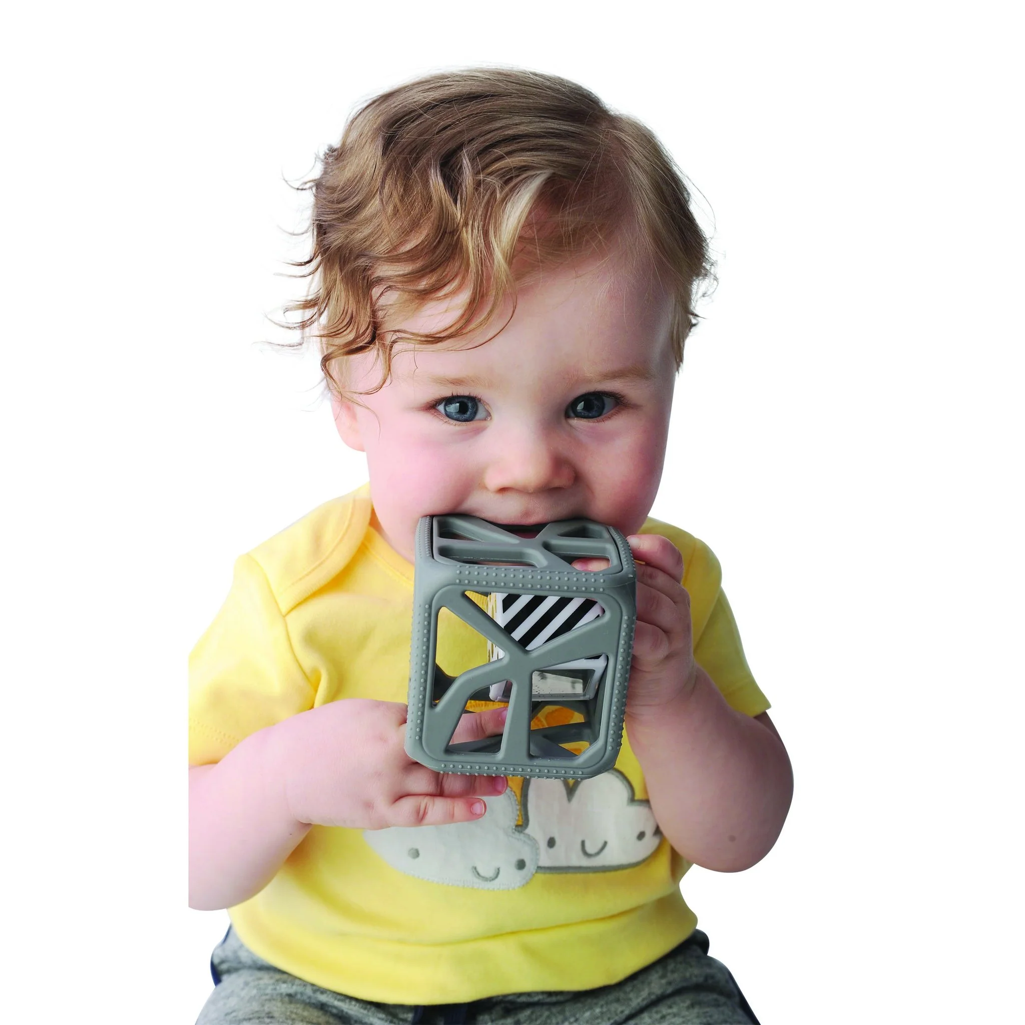 Chew Cube - Grey by Malarkey Kids - Image 6