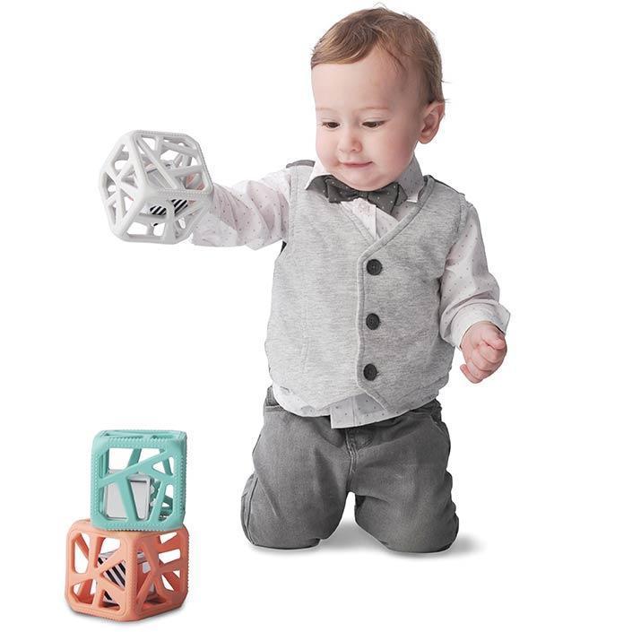 Chew Cube - Mint by Malarkey Kids - Image 5