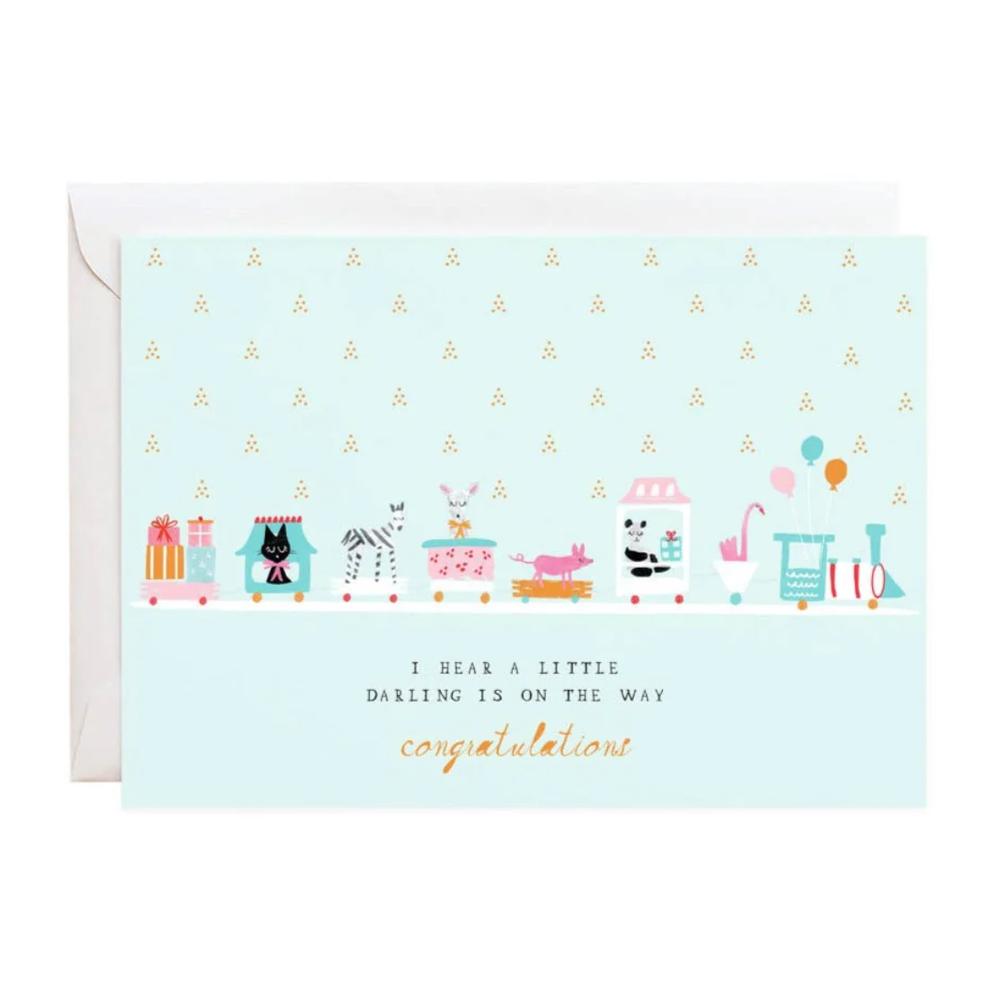 Choo Choo Train Card by Mr. Boddington's Studio