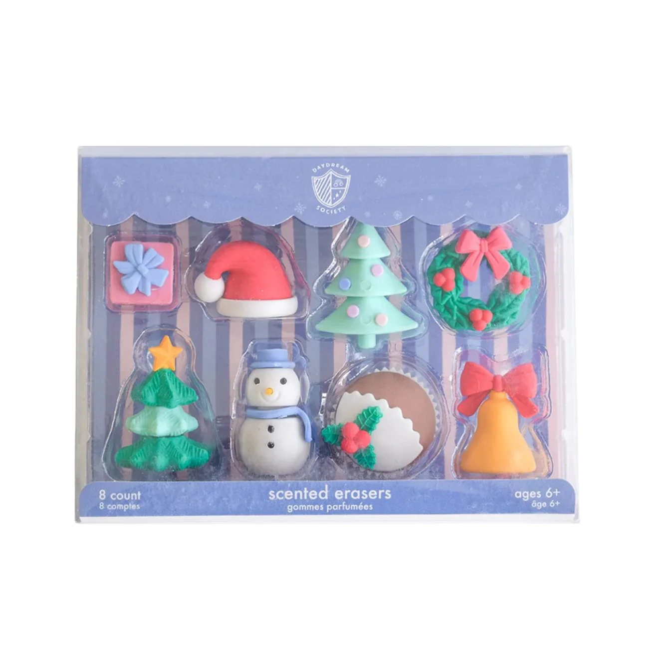 Christmas Eraser Set by Daydream Society - FINAL SALE