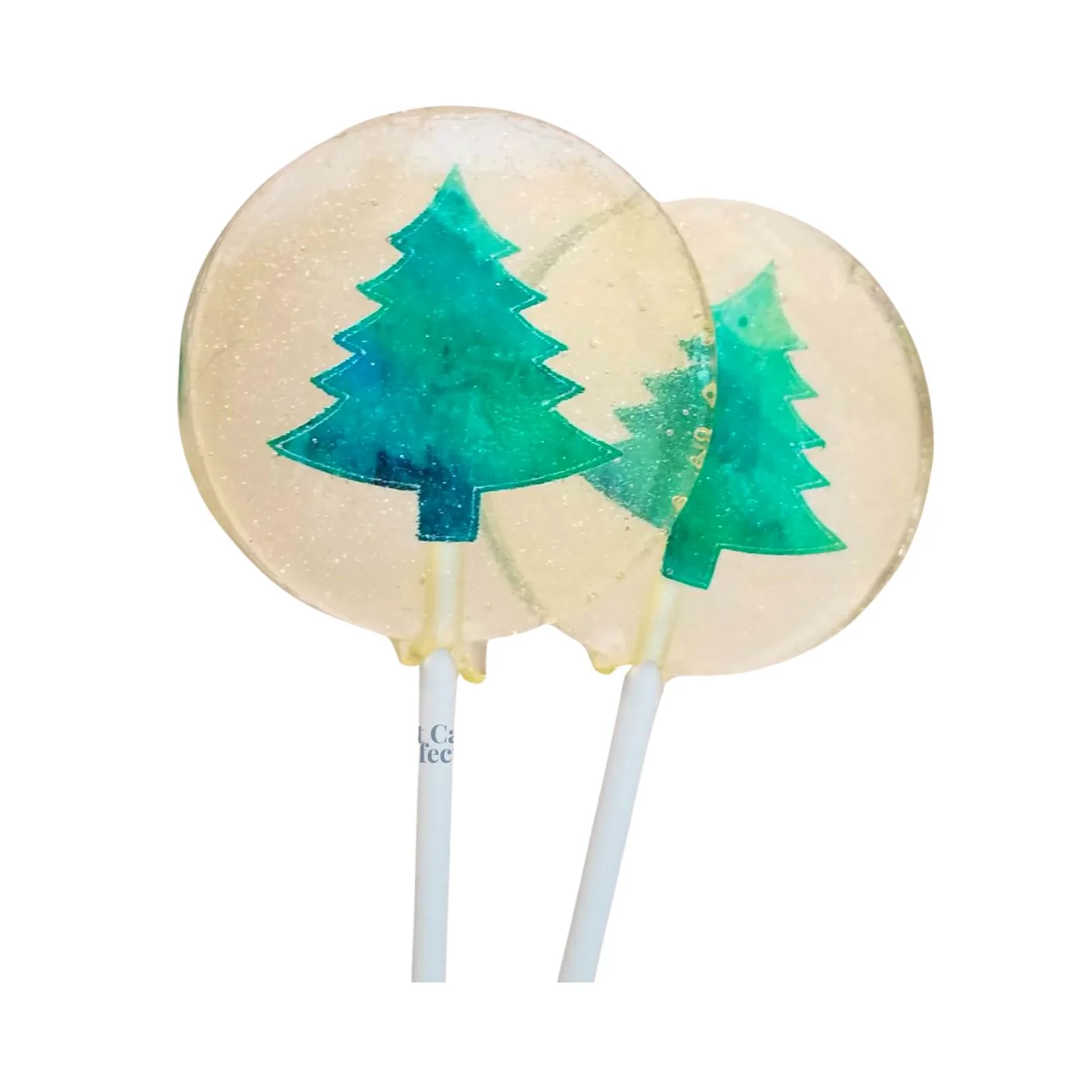 Christmas Tree Lollipop - Green Apple by Sweet Caroline Confections - FINAL SALE