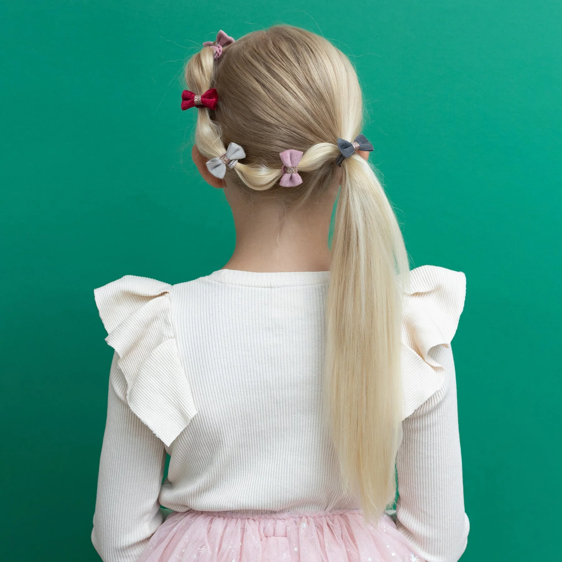 Christmas Velvet Bow Clips by Mimi & Lula - Image 3