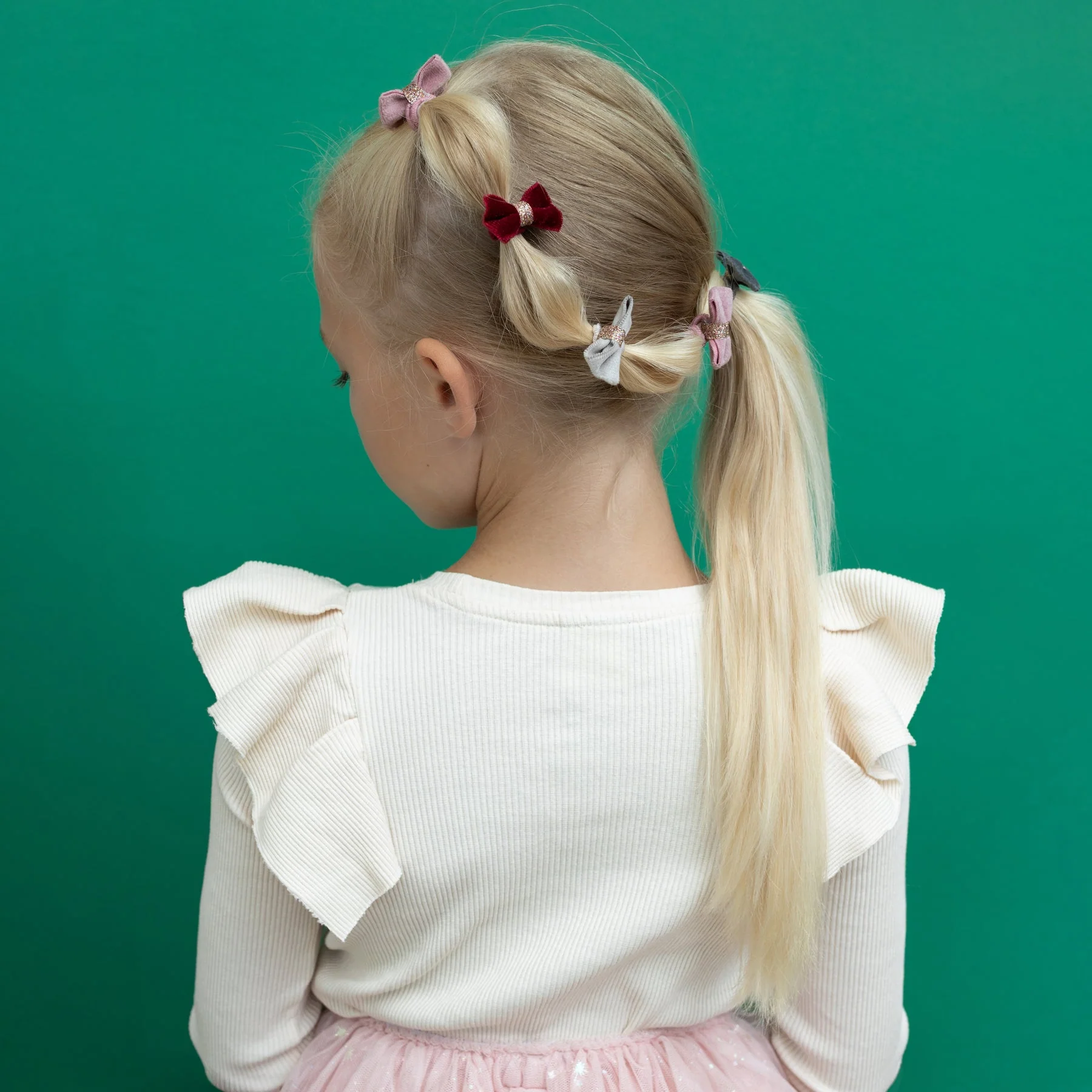 Christmas Velvet Bow Clips by Mimi & Lula - Image 4