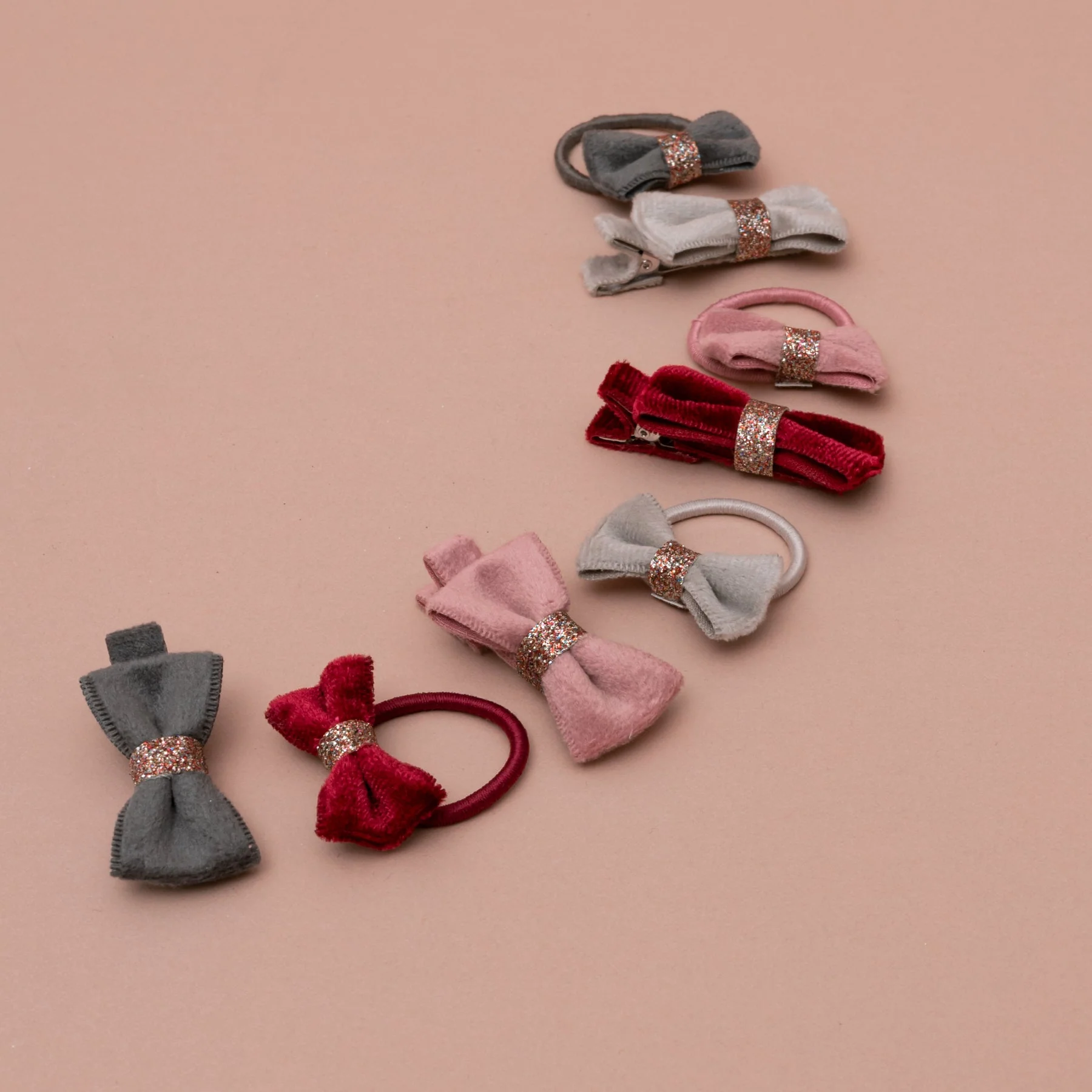 Christmas Velvet Bow Clips by Mimi & Lula - Image 5
