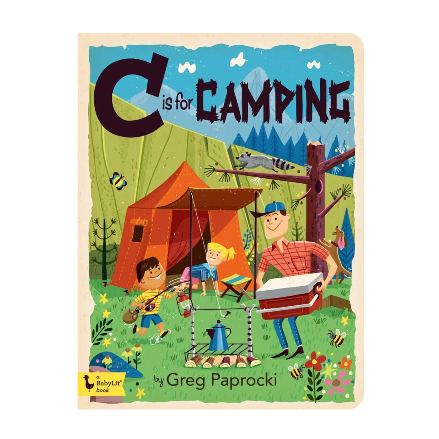 C Is for Camping - Board Book