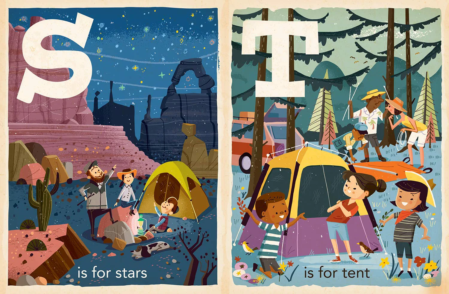 C Is for Camping - Board Book - Image 4