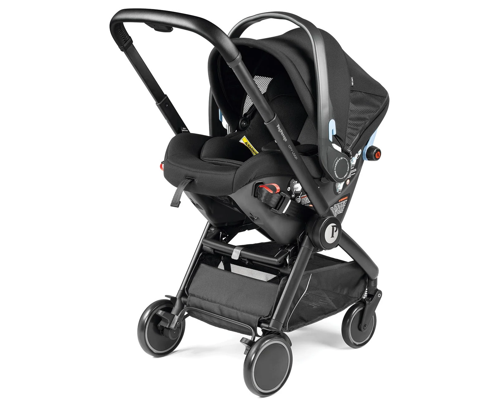 City Loop + Urban Mobility Infant Car Seat and Stroller Combo by PEG - Image 7