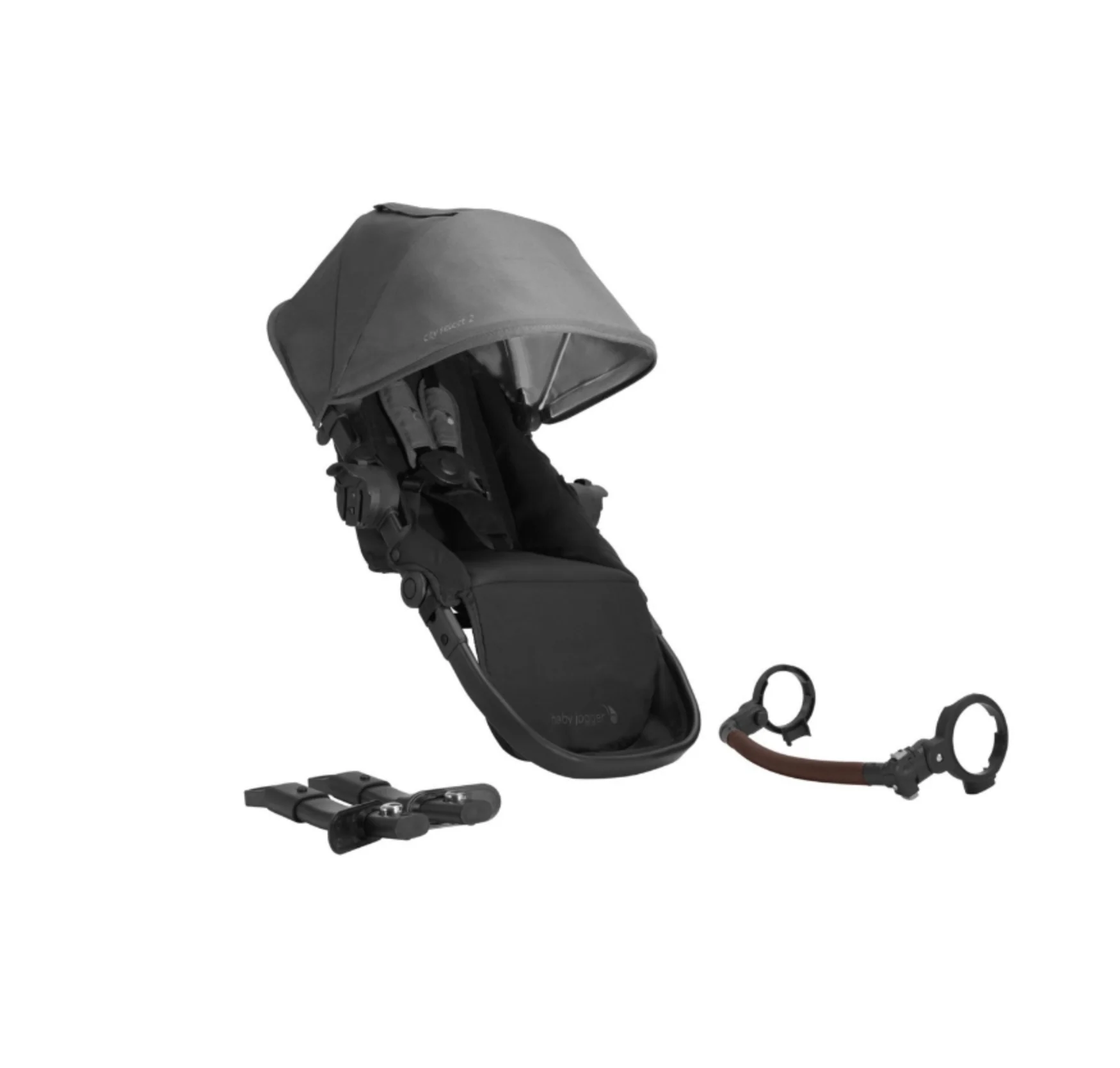 City Select 2 with Tencel Second Seat Kit by Baby Jogger - Image 2