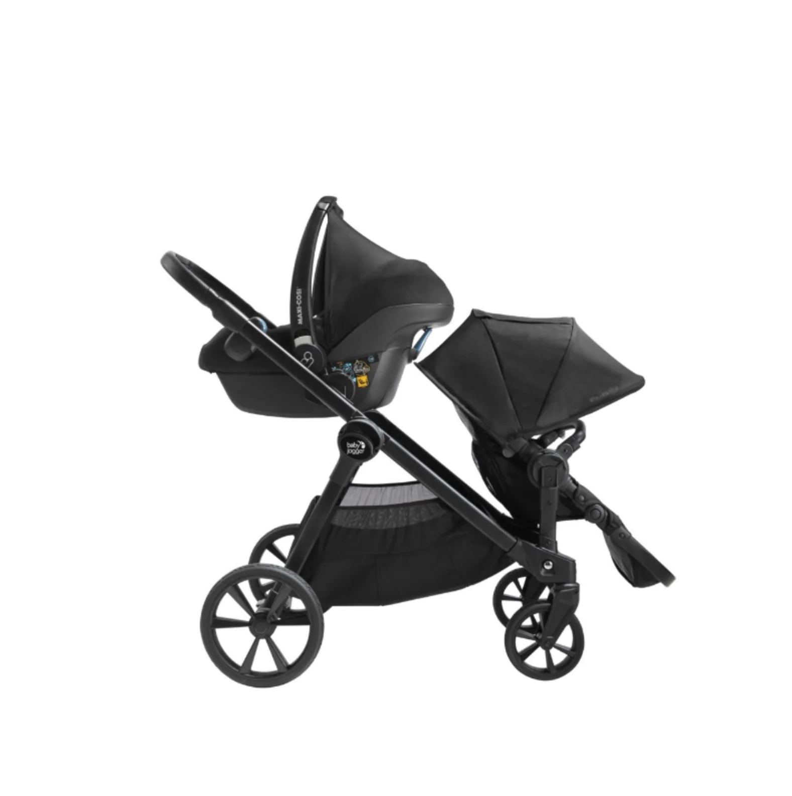 City Select 2 with Tencel Second Seat Kit by Baby Jogger - Image 5
