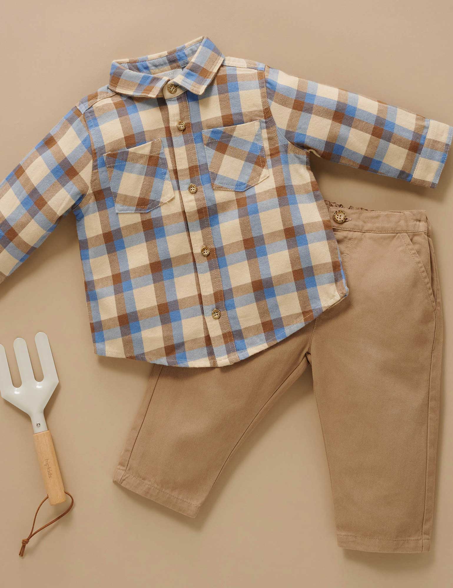 Classic Chinos - Barn by Purebaby - FINAL SALE - Image 6