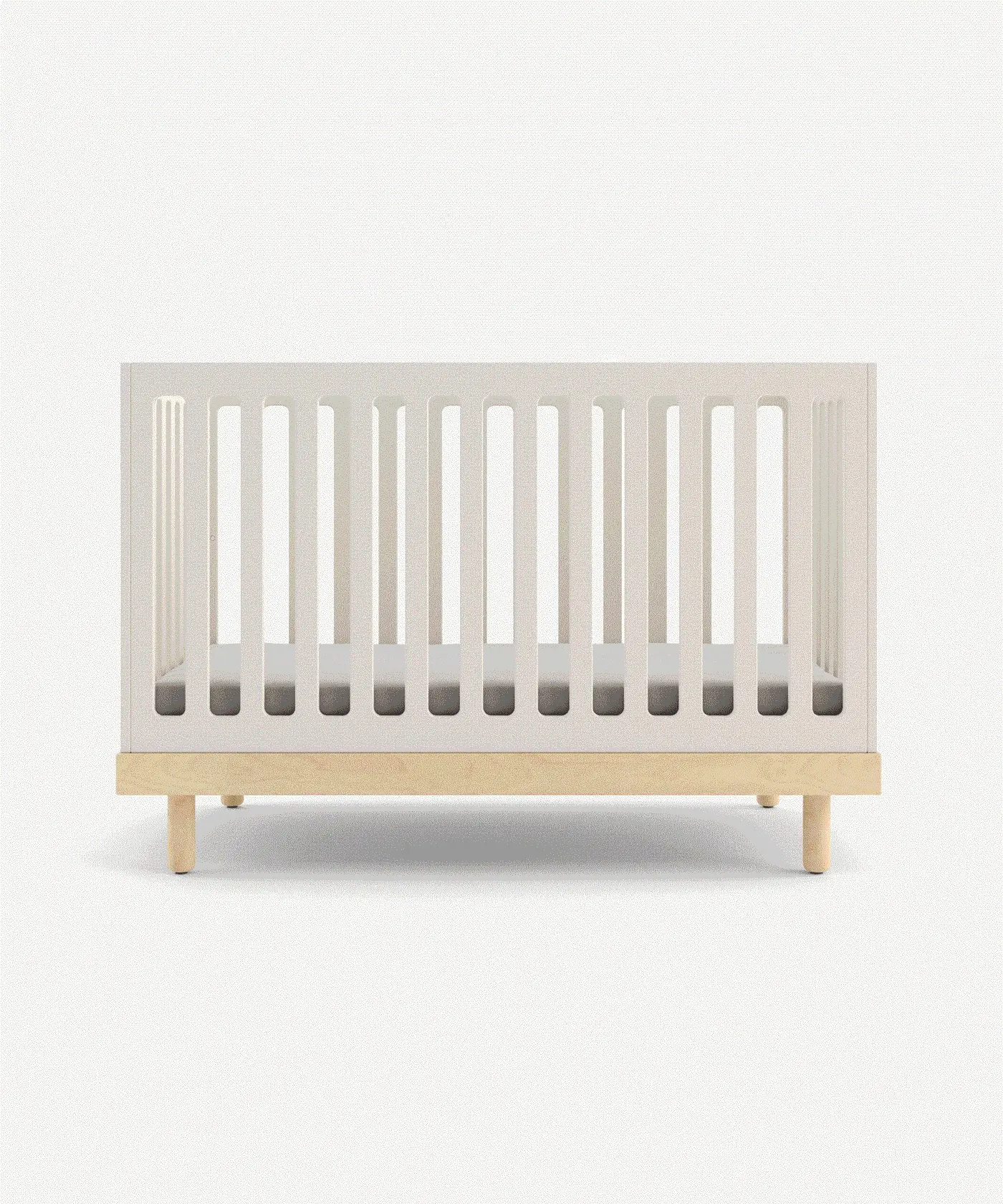Classic Crib - White / Birch by Oeuf - Image 4