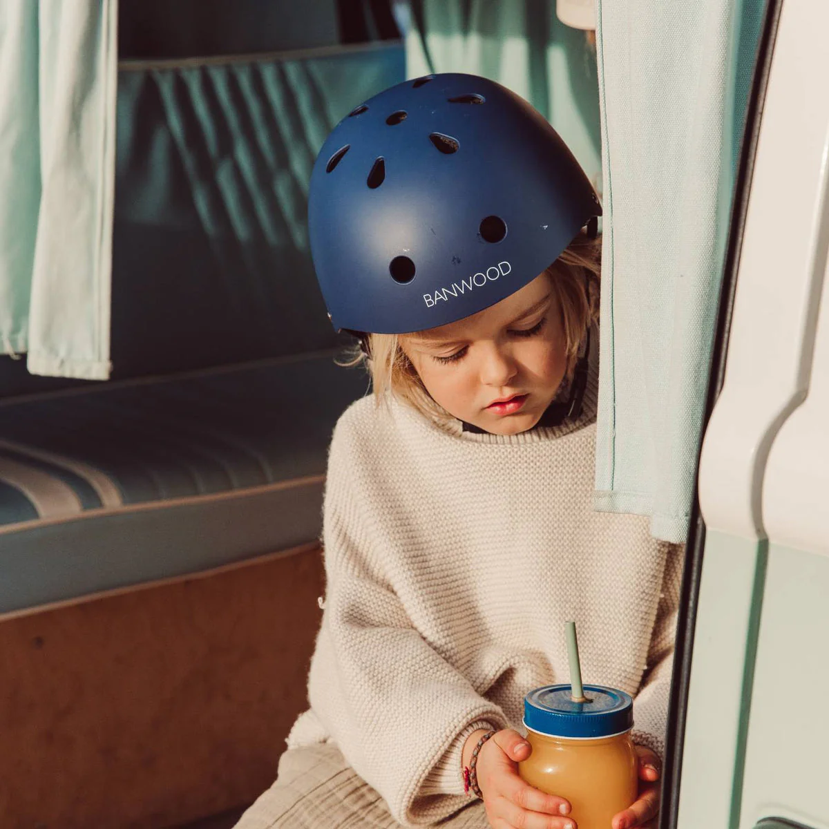 Classic Helmet - Matte Navy by Banwood - Image 2