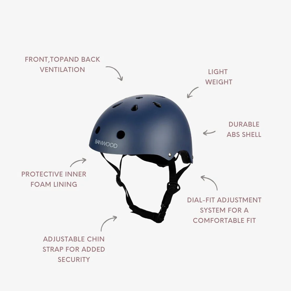 Classic Helmet - Matte Navy by Banwood - Image 3