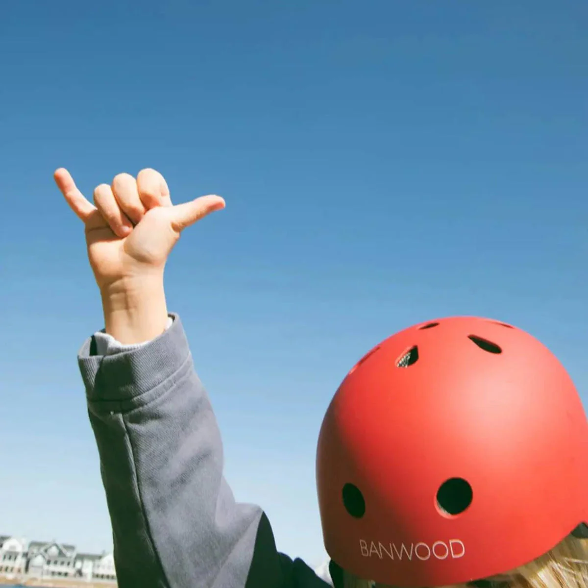 Classic Helmet - Matte Red by Banwood - Image 2