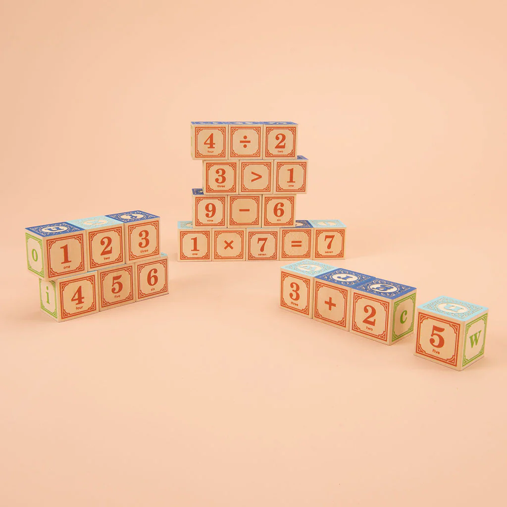 Classic Lowercase ABC Blocks by Uncle Goose - Image 4
