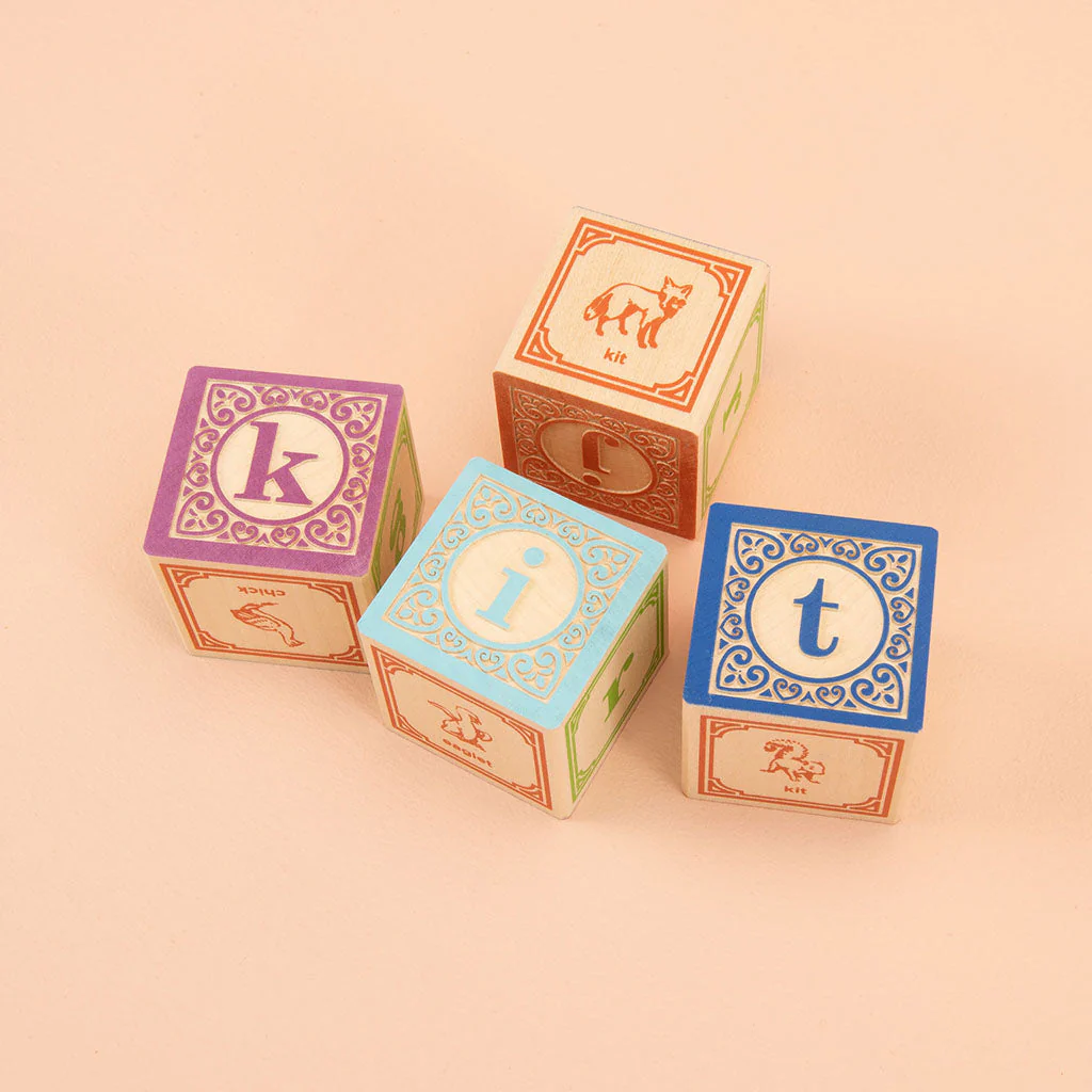 Classic Lowercase ABC Blocks by Uncle Goose - Image 5