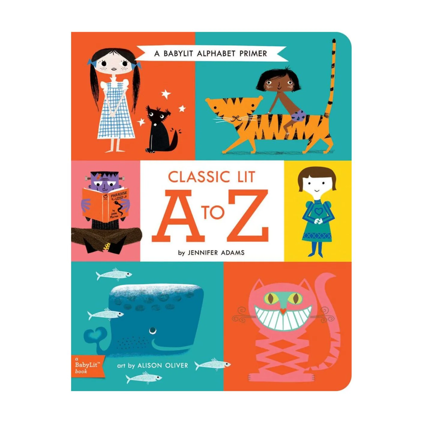 Classic Lit A to Z: A Babylit Alphabet Primer - Board Book