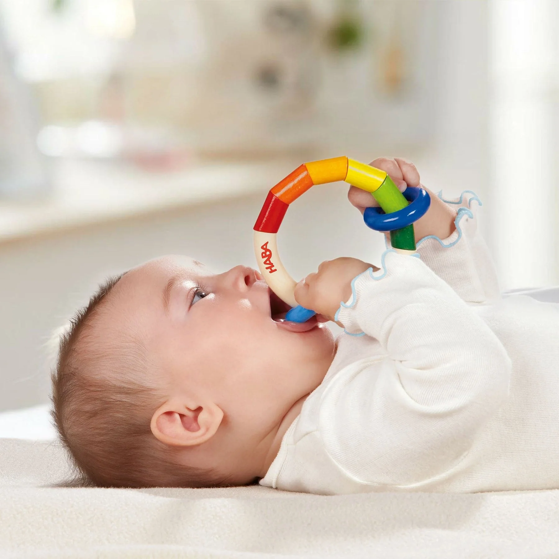 Wooden Clutching Toy - Kringelring by Haba - Image 2
