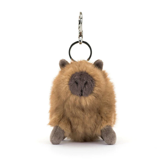 Clyde Capybara Bag Charm by Jellycat - Image 4