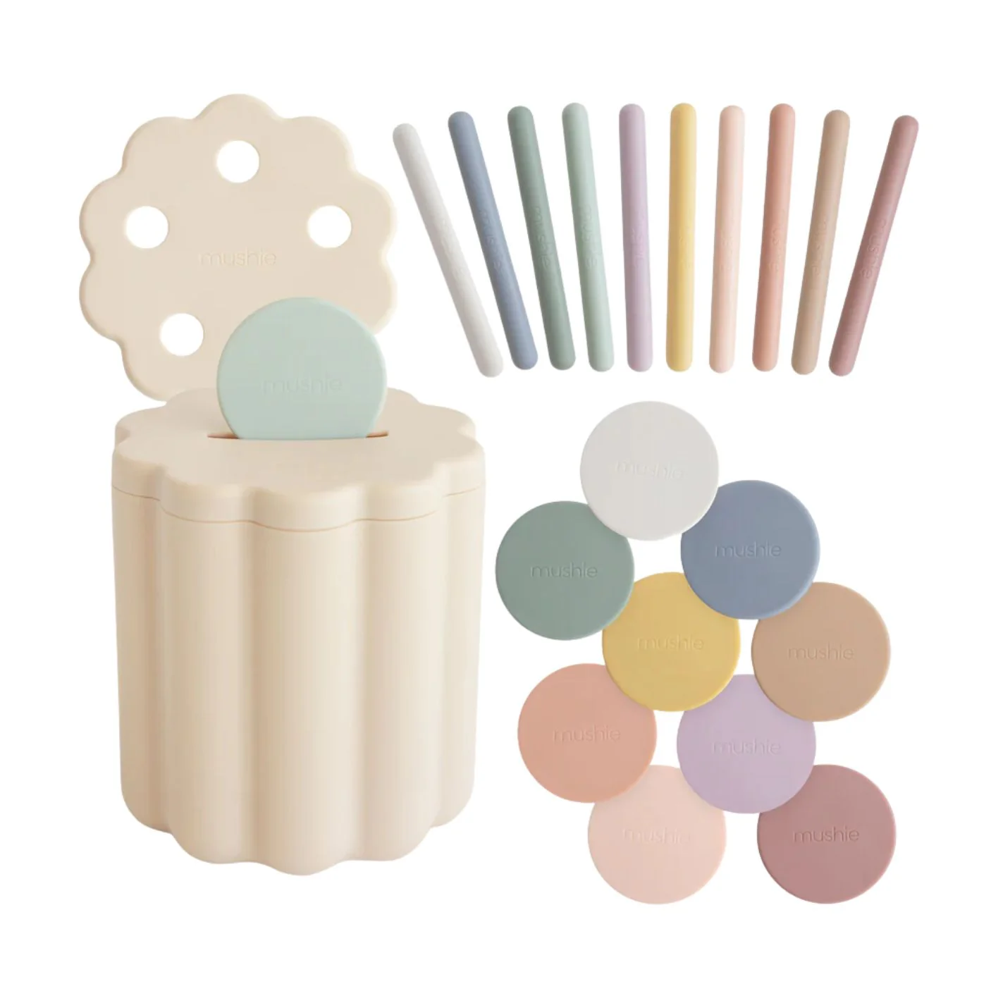 Coin & Tube Sorting Set by Mushie & Co